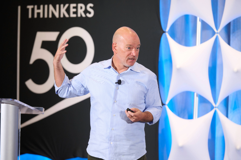 MIT IDE Co Director Andy McAfee talking at BIG AI at MIT 2024