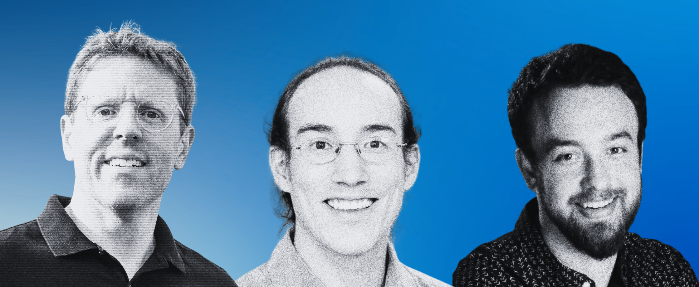 MIT IDE research scientists Neil Thompson, Jayson Lynch, Hans Gundlach