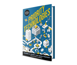 cover of the book, Priority Technologies, from MIT Press