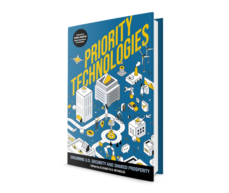 cover of the book, Priority Technologies, from MIT Press
