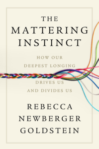 The mattering instinct book cover