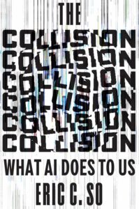 Cover of the book The Collision with the word collision falling downward